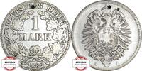 KAISERREICH 1 Mark J 9 - Kursmünze aus dem Kaiserreich -