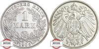 KAISERREICH 1 Mark J 17 - Kursmünze aus dem Kaiserreich -