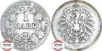 KAISERREICH 1 Mark J 9 - Kursmünze aus dem Kaiserreich -