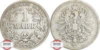 KAISERREICH 1 Mark J 9 - Kursmünze aus dem Kaiserreich -