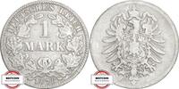 KAISERREICH 1 Mark J 9 - Kursmünze aus dem Kaiserreich -