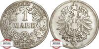 KAISERREICH 1 Mark J 9 - Kursmünze aus dem Kaiserreich -