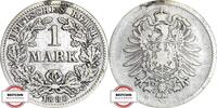 KAISERREICH 1 Mark J 9 - Kursmünze aus dem Kaiserreich -