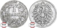 KAISERREICH 1 Mark J 9 - Kursmünze aus dem Kaiserreich -