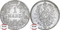 KAISERREICH 1 Mark J 9 - Kursmünze aus dem Kaiserreich -