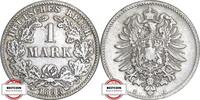 KAISERREICH 1 Mark J 9 - Kursmünze aus dem Kaiserreich -