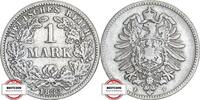 KAISERREICH 1 Mark J 9 - Kursmünze aus dem Kaiserreich -