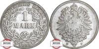 KAISERREICH 1 Mark J 9 - Kursmünze aus dem Kaiserreich -