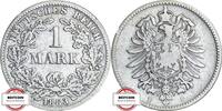 KAISERREICH 1 Mark J 9 - Kursmünze aus dem Kaiserreich -