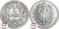 KAISERREICH 1 Mark J 9 - Kursmünze aus dem Kaiserreich -