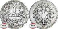 KAISERREICH 1 Mark J 9 - Kursmünze aus dem Kaiserreich -