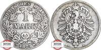 KAISERREICH 1 Mark J 9 - Kursmünze aus dem Kaiserreich -