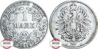 KAISERREICH 1 Mark J 9 - Kursmünze aus dem Kaiserreich -