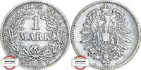 KAISERREICH 1 Mark J 9 - Kursmünze aus dem Kaiserreich -