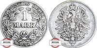 KAISERREICH 1 Mark J 9 - Kursmünze aus dem Kaiserreich -