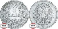 KAISERREICH 1 Mark J 9 - Kursmünze aus dem Kaiserreich -