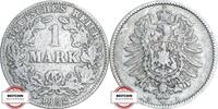 KAISERREICH 1 Mark J 9 - Kursmünze aus dem Kaiserreich -
