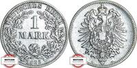 KAISERREICH 1 Mark J 9 - Kursmünze aus dem Kaiserreich -