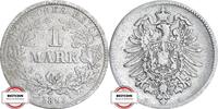 KAISERREICH 1 Mark J 9 - Kursmünze aus dem Kaiserreich -