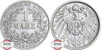 KAISERREICH 1 Mark J 17 - Kursmünze aus dem Kaiserreich -