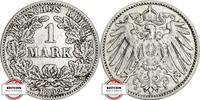 KAISERREICH 1 Mark J 17 - Kursmünze aus dem Kaiserreich -