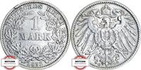 KAISERREICH 1 Mark J 17 - Kursmünze aus dem Kaiserreich -