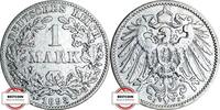 KAISERREICH 1 Mark J 17 - Kursmünze aus dem Kaiserreich -