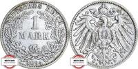 KAISERREICH 1 Mark J 17 - Kursmünze aus dem Kaiserreich -