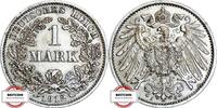 KAISERREICH 1 Mark J 17 - Kursmünze aus dem Kaiserreich -