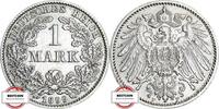KAISERREICH 1 Mark J 17 - Kursmünze aus dem Kaiserreich - TOP -