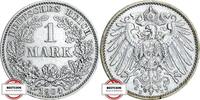 KAISERREICH 1 Mark J 17 - Kursmünze aus dem Kaiserreich -