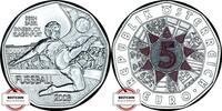 ÖSTERREICH 5 € KM 3164 - Fallrückzieher - Wertseite farbig - gekapselt -