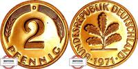 BRD 2 Pfennig J 381 - Kursmünze -