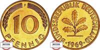 BRD 10 Pfennig J 383 - Kursmünze -