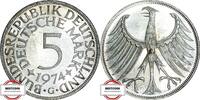BRD 5 DM J 387 - Silberfünfer -