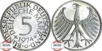 BRD 5 DM J 387 - Silberfünfer -