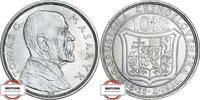 TSCHECHOSLOWAKAI 10 Kronen KM 12 - 10 Jahre Republik - Masaryk -