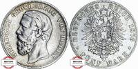 BADEN 5 Mark J 27 - geprägt unter Großherzog Friedrich I. -