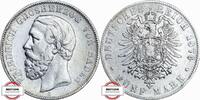 BADEN 5 Mark J 27 - geprägt unter Großherzog Friedrich I. -