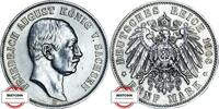 SACHSEN 5 Mark J 136 - geprägt unter König Friedrich August III. -