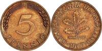 BRD 5 Pfennig J 382 - Seltenes Jahr und Buchstabe -