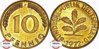 BRD 10 Pfennig J 383 Seltenes Jahr und Buchstabe -