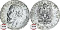 BADEN 5 Mark J 27F - geprägt unter Großherzog Friedrich I. -