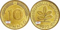 BRD 10 Pfennig J 383 Seltenes Jahr und Buchstabe -