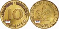 BRD 10 Pfennig J 383 Seltenes Jahr und Buchstabe -