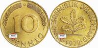 BRD 10 Pfennig J 383 Seltenes Jahr und Buchstabe -