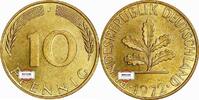 BRD 10 Pfennig J 383 Seltenes Jahr und Buchstabe -