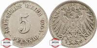 KAISERREICH 5 Pfennig J 12 - Kursmünze aus dem Kaiserreich -