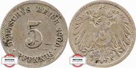 KAISERREICH 5 Pfennig J 12 - Kursmünze aus dem Kaiserreich -