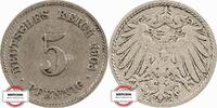 KAISERREICH 5 Pfennig J 12 - Kursmünze aus dem Kaiserreich -